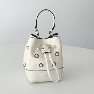 Strathberry x Shrimps Osette Leather Bag
